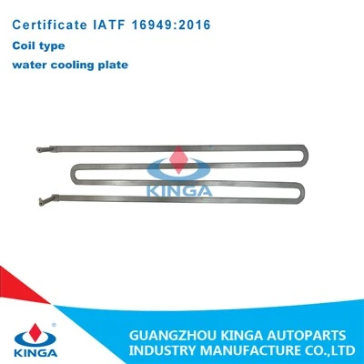 Placa de refrigeración por agua tipo bobina